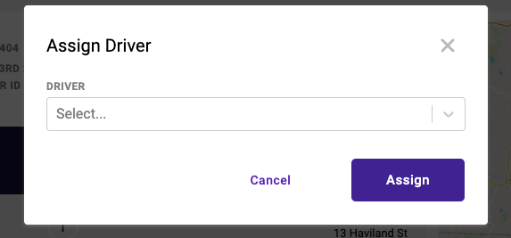 Assign/UnAssign a Driver Feature — illustration